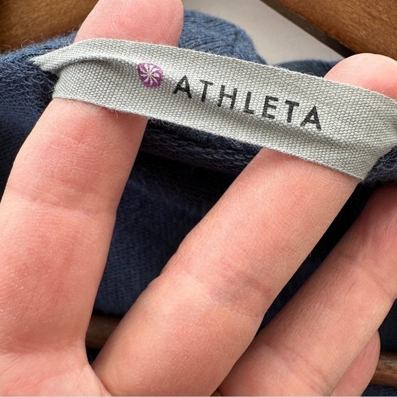 Athleta open cardigan with raglan sleeves, waterfall front, long sleeves - Picture 7 of 10